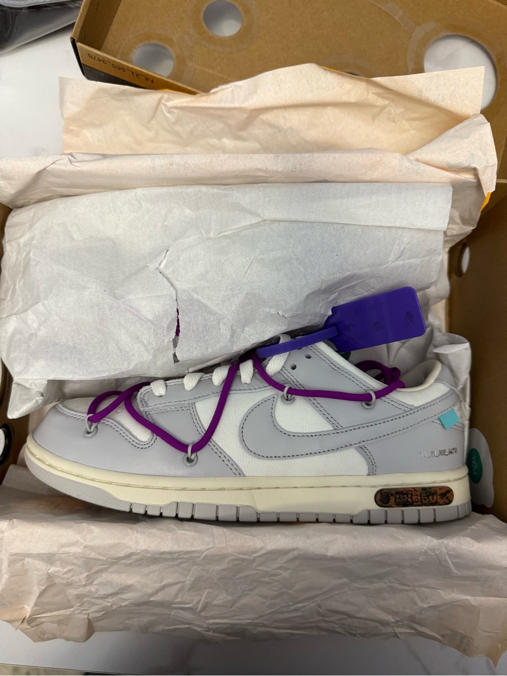 Nike Dunk Low OFF WHITE Lot 28